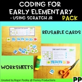Coding for Juniors PACK –Using Scratch Jr, notes, answer k