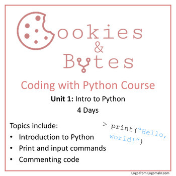 Preview of Coding with Python Unit 1: Intro to Python