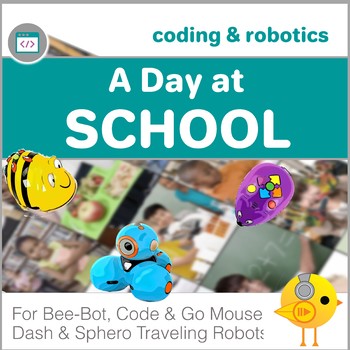 Coding with Robots - Spring Fling! - for Bee-Bot, Code & Go Mouse, Dash