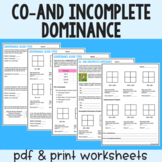 Codominance, Incomplete Dominance, Blood Types