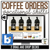 Coffee Orders Drag & Drop Boom Cards
