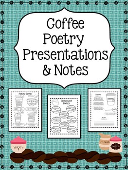 Preview of Coffee Poetry Notes and Presentations