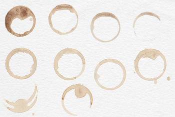 coffee stain clipart