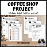 Coffee Shop Business Plan Math Real World Project Based Le