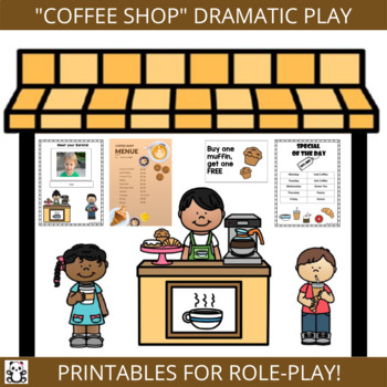 Preview of Coffee Shop” Dramatic Play Centre