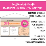 Coffee Shop Mode // Starbucks, Dunkin Donuts, Tim Hortons