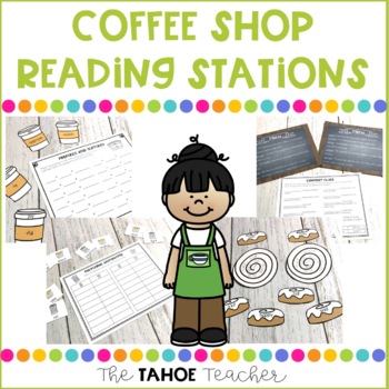 Preview of Coffee Shop Reading Stations