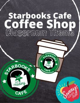 Preview of Coffee Shop / Starbooks Cafe Classroom Decor