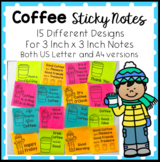 Coffee Sticky Notes