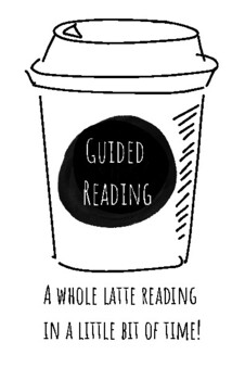 Preview of Coffee-Themed Guided Reading Binder
