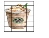 Coffee theme sticker chart