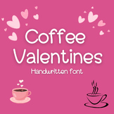 Coffee valentines  | Handwritten font, Decorative Fonts, D