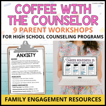 Preview of Coffee with the Counselor: Parent Workshop Materials for High School Counselors