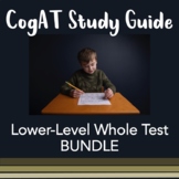 CogAT Study Guide BUNDLE for Kindergarten to 2nd Grade
