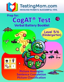 Preview of CogAT Test - Verbal Battery Booklet (Level 5/6 - Kindergarten)