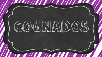 Preview of Cognados / Cognates PowerPoint, Notes, & Listening Activity