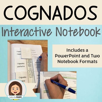 Preview of Los Cognados / Spanish Cognates Interactive notebook