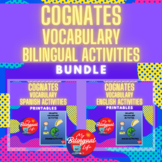 Cognates Themed - English and Spanish Vocabulary Activity 