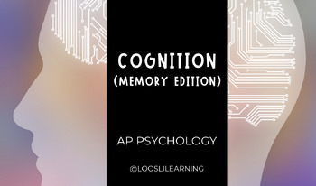 Preview of Cognition (Memory Edition) (New CED Unit Bundle)