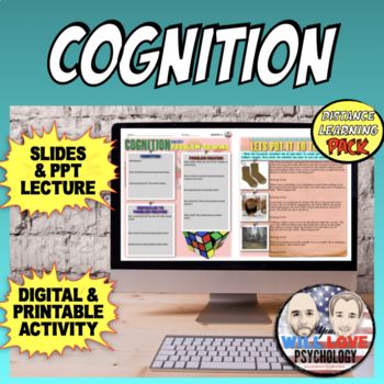 Preview of Cognition | Psychology | Digital Learning Pack