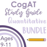 CogAT Quantitative Reasoning BUNDLE for CogAT Tests 4 - 6 