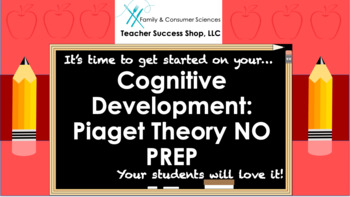 Preview of Cognitive Development: Piaget No Prep Worksheet