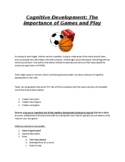 Cognitive Development Project- Create a Game