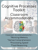Cognitive Processes Toolkit: Classroom Accommodations - Wo