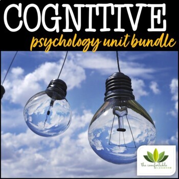 Preview of Cognitive Psychology *UNIT BUNDLE* Cognition