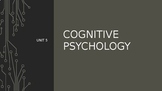 Cognitive Psychology Unit 5 PowerPoint AP Psychology