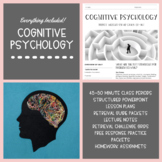 Cognitive Psychology Unit Bundle (45-50 Minute Periods)