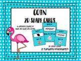 Coin 2D Shape Cards and Reflection Mat