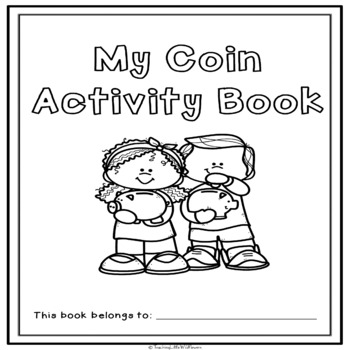 Coin Activity Book Canadian Coins by Teaching Little Wildflowers