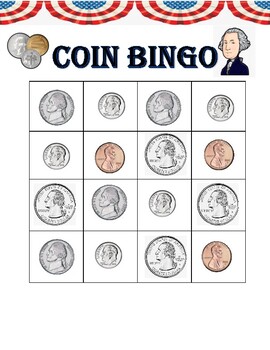 Preview of Coin BINGO- Game Board 3
