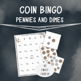 Coin Bingo / Pennies and Dimes / Elementary Math Center Ga