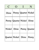 Coin Bingo Words