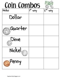 Coin Combinations Freebie