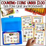 Counting Coins Money Practice 1st Grade Math - Pirate Task