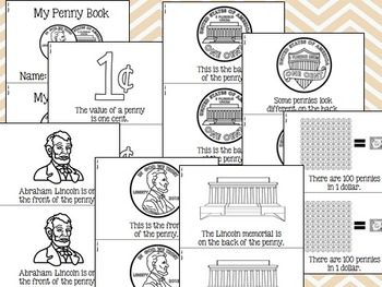 Coin: Emergent Reader Penny, Nickel, Dime, Quarter by Tracy Pippin