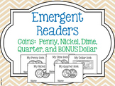 Coin: Emergent Reader Penny, Nickel, Dime, Quarter