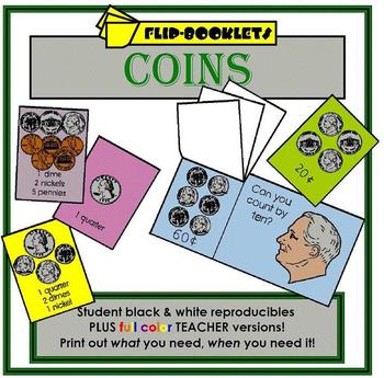 Preview of Coin Flip Booklets