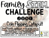 Coin Flipping Catapult  - Family STEM Challenge