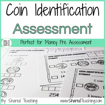 Preview of Coin Identification Assessment