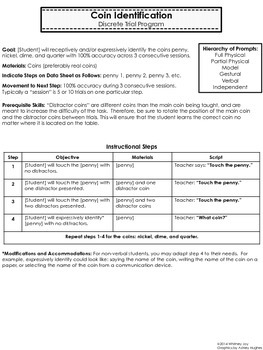 Preview of Coin Identification (Discrete Trial)