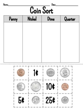 coin matching by sped spot teachers pay teachers