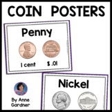 Coin Posters: Identifying Pennies, Nickels, Dimes & Quarte