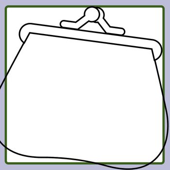 purse drawing for kids - Clip Art Library