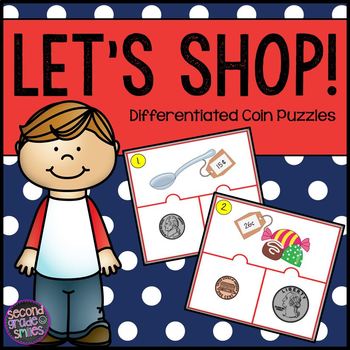 Preview of Coin Puzzles (Differentiated Coin Counting)