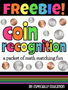 Preview of Coin Recognition Freebie