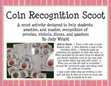 Coin Recognition Scoot: Pennies, Nickels, Dimes, and Quarters
